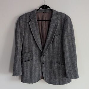 Vintage DAKS London x The London St. John's Alpaca Wool Blazer Coat Size 44R